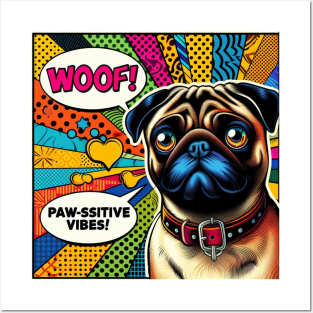Pug Dog Posters and Art